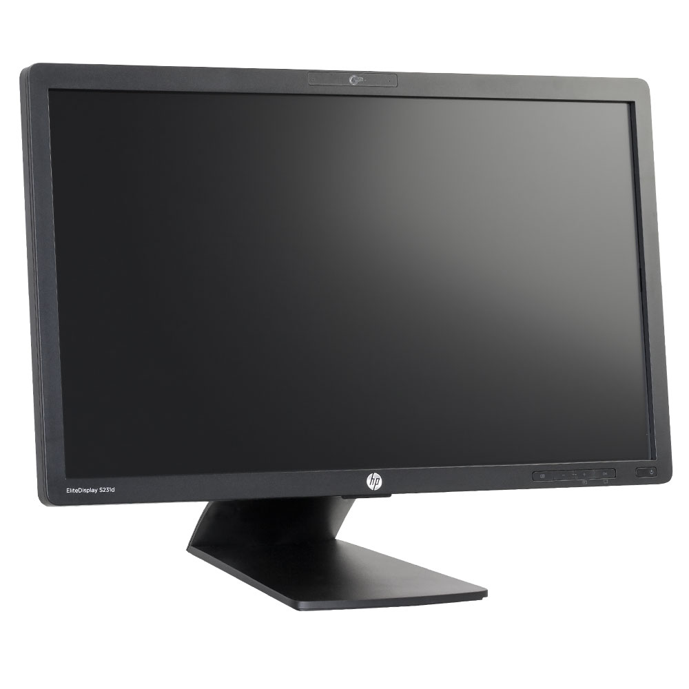 MONITOR HP S231D 23" FHD. Puertos: VGA,DISPLAYPORT,USB (Incluye cámara web)