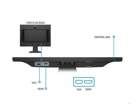 MONITOR HP P19b G4 185 LED REACONDICIONADO
