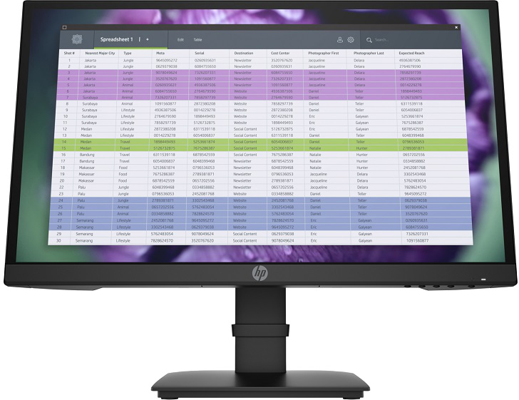 Monitor HP P22 G4 22" FHD, Hdmi ,DisplayPort REACONDICIONADO