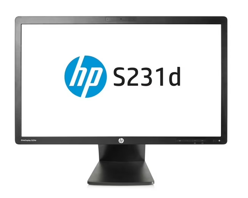 [174725824002] MONITOR HP S231D 23" FHD. Puertos: VGA,DISPLAYPORT,USB (Incluye cámara web)