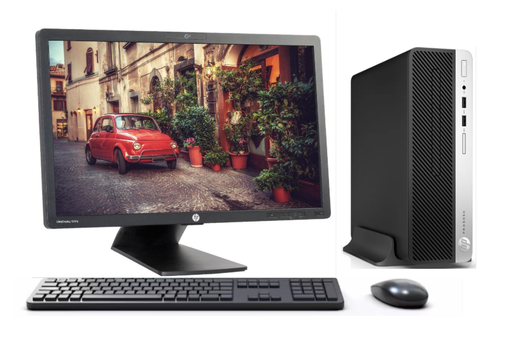 [000] KIT MONITOR HP 23" + PC 400 G5 i3 8° 16GB 256GB + teclado & Mouse Reacondicionado