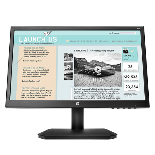 [460] Monitor Led Hp V190 185 HD REACONDICIONADO