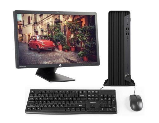 [000135-TW] KIT PC HP Elitedesk 800 G6 SFF(i3-10ma 8GB RAM 512GB SSD)  + MONITOR HP S231D 23" FHD Reacondicionado